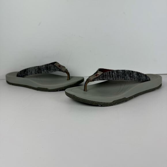 Twisted X Casual Shoes Womens Flip Flop Sandals grey Bomber size 7 WSD0037 - Picture 2 of 7